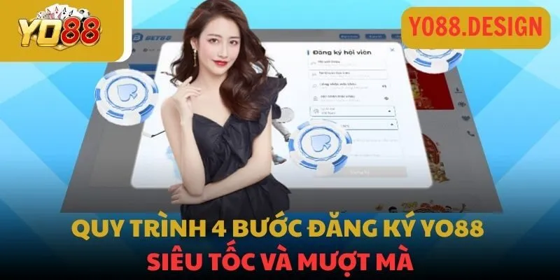 Đăng ký YO88: Quy trình 4 bước siêu tốc và tuyệt đối an toàn 3 Quy trình 4 bước đăng ký tài khoản Yo88 siêu tốc và mượt mà